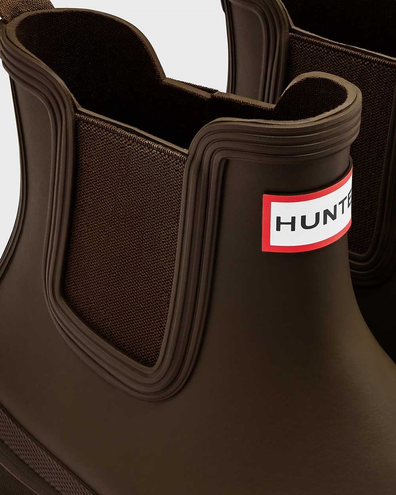 Botas Chelsea Hunter Original Feminino Verde Oliva | 47778948