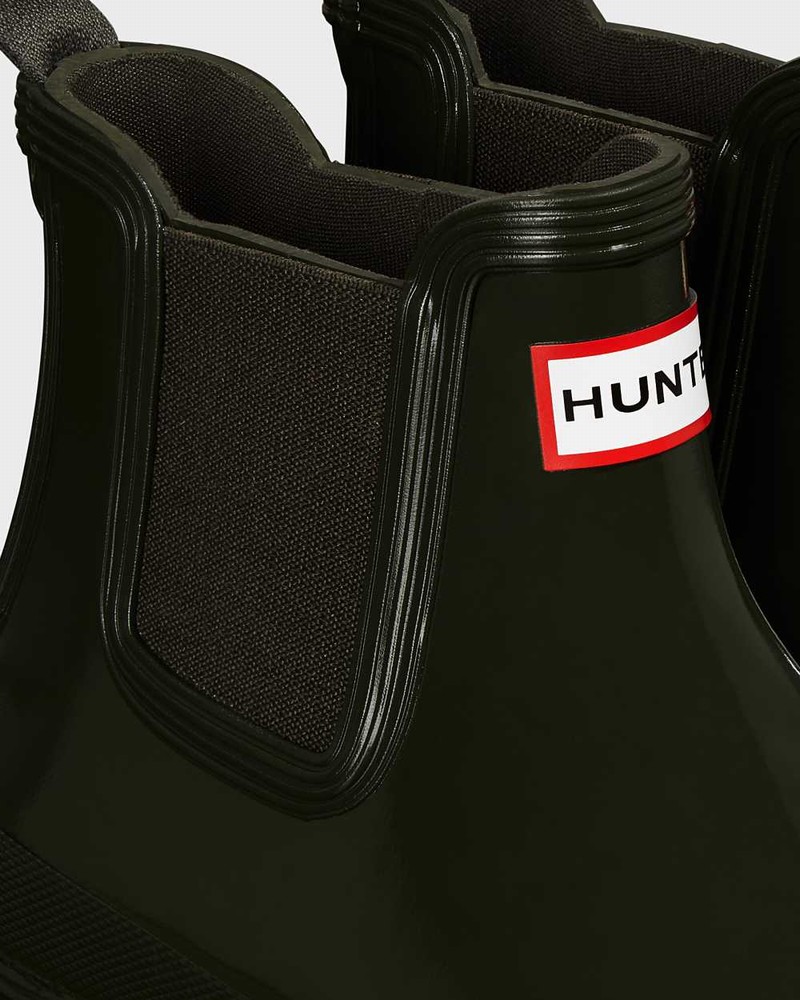 Botas Chelsea Hunter Original Feminino Verde Oliva | 644507146