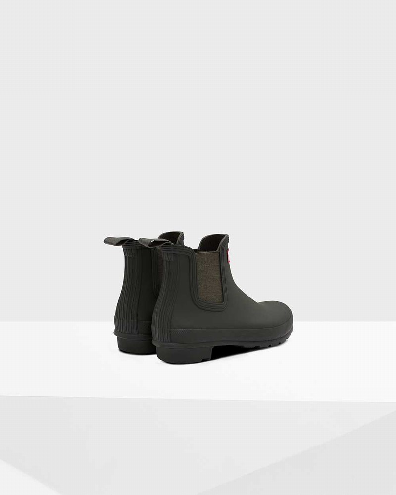 Botas Chelsea Hunter Original Feminino Verde Oliva | 568182492
