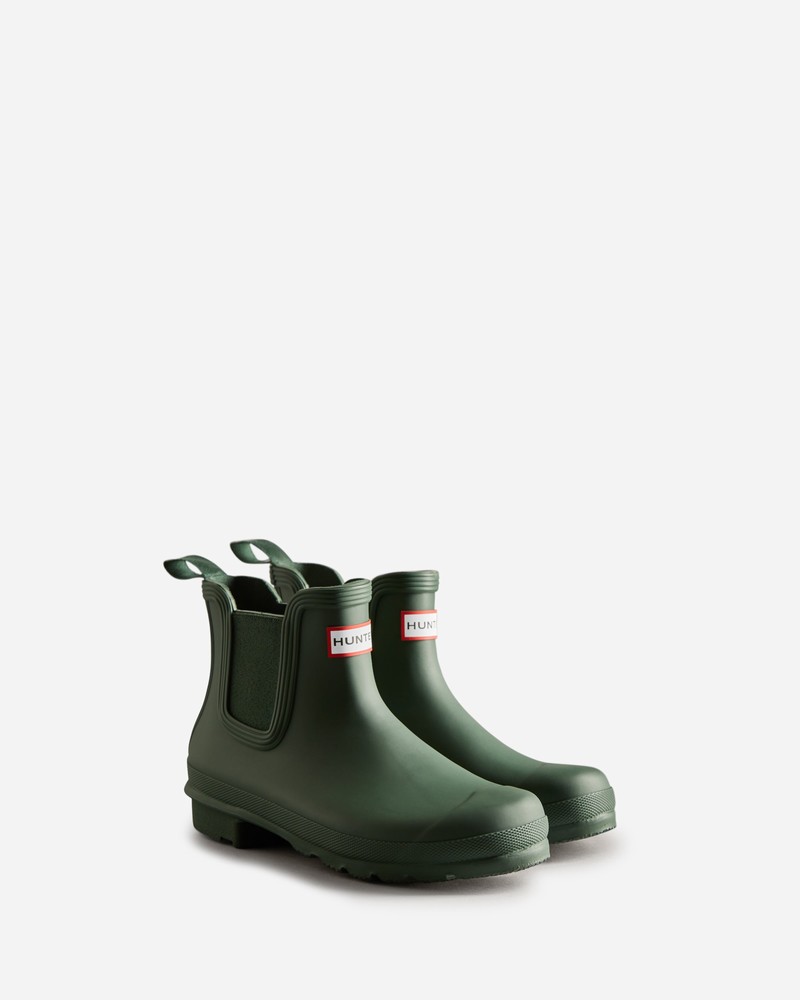 Botas Chelsea Hunter Original Feminino Verdes | 876672773