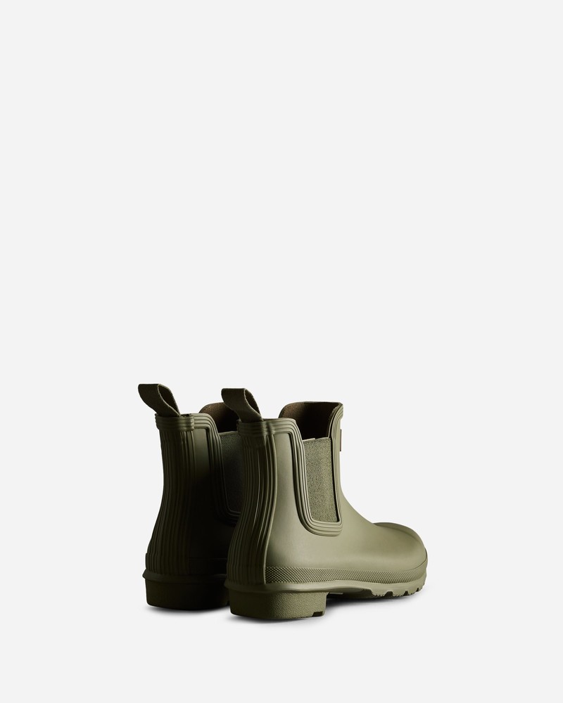 Botas Chelsea Hunter Original Feminino Verde Oliva | 616294238