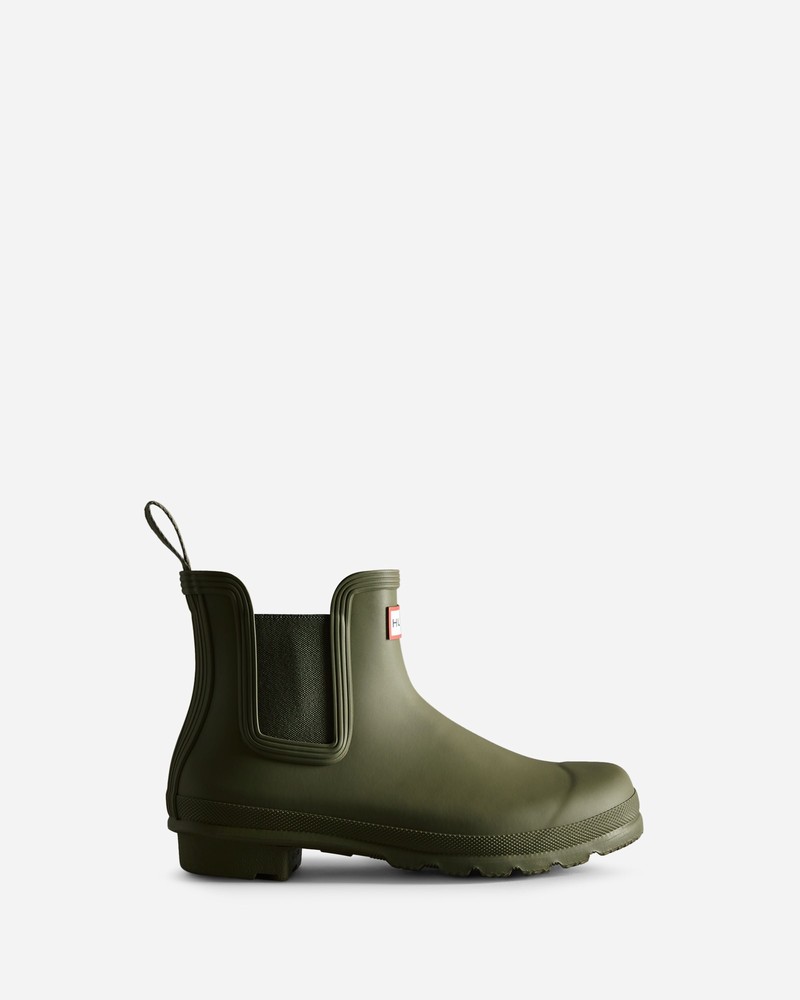 Botas Chelsea Hunter Original Feminino Verde Oliva | 616294238
