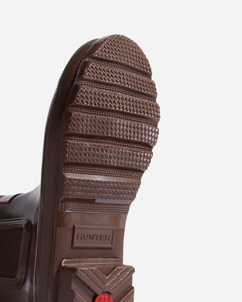 Botas Chelsea Hunter Original Gloss Feminino Marrom | 813959815