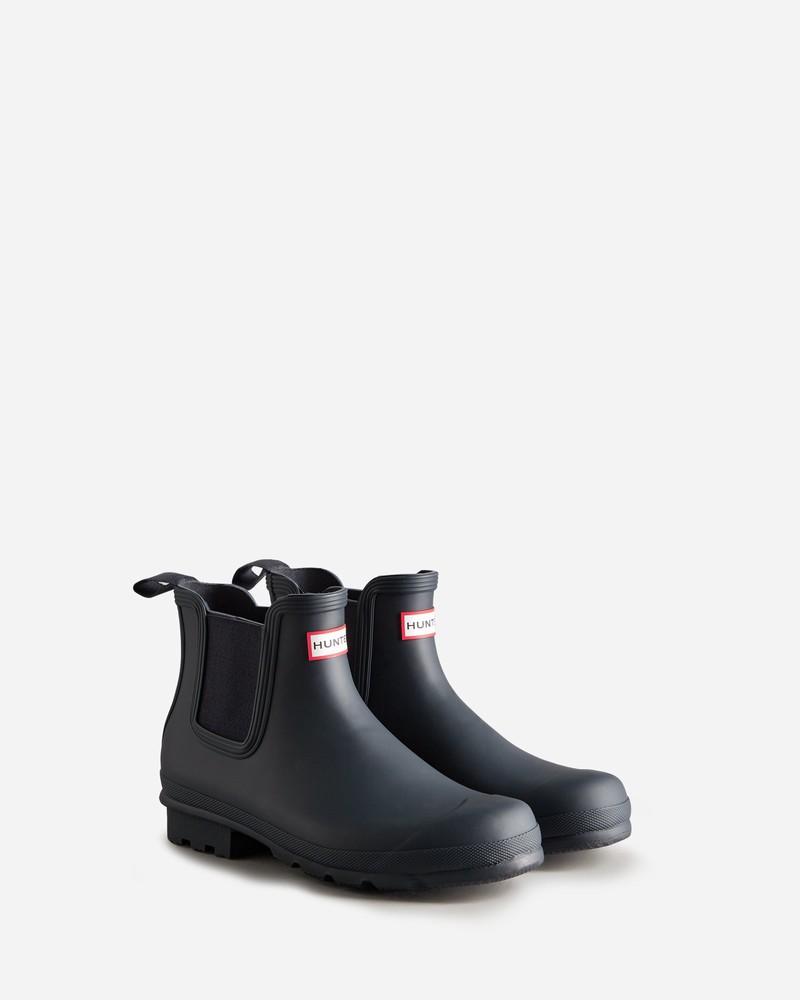 Botas Chelsea Hunter Original Masculino Azul Marinho | 370367905