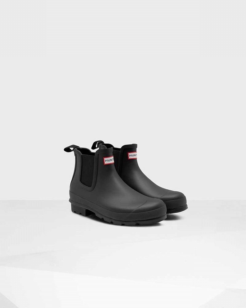 Botas Chelsea Hunter Original Masculino Pretas | 746291306