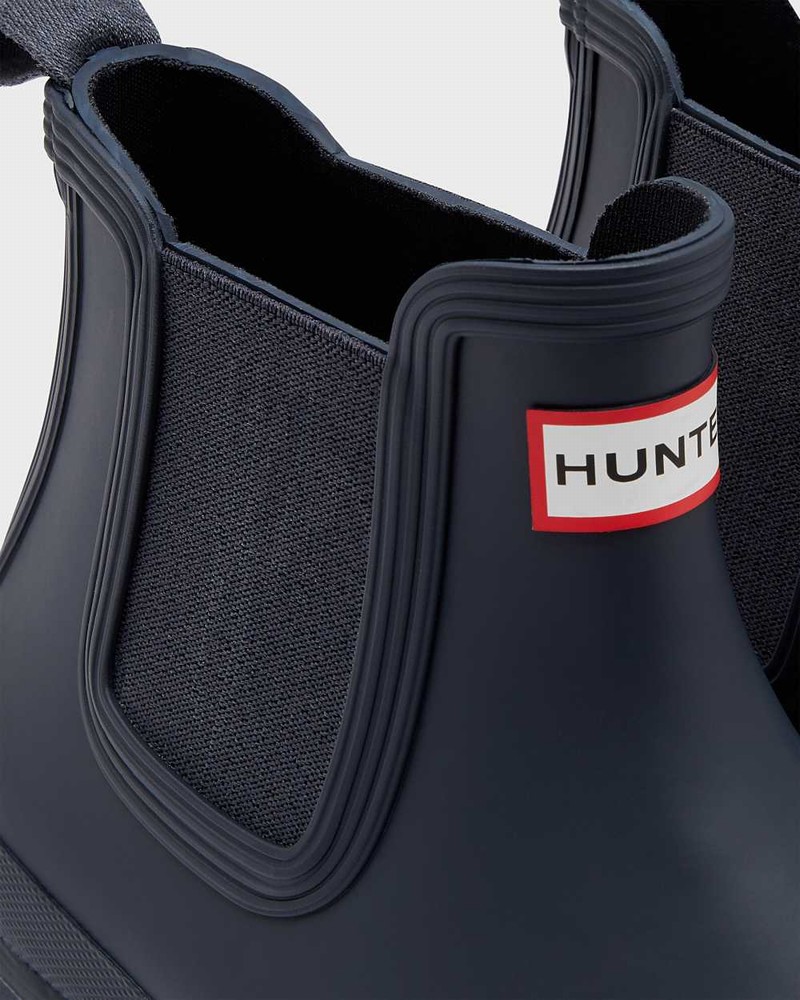 Botas Chelsea Hunter Original Masculino Azul Marinho | 640166573