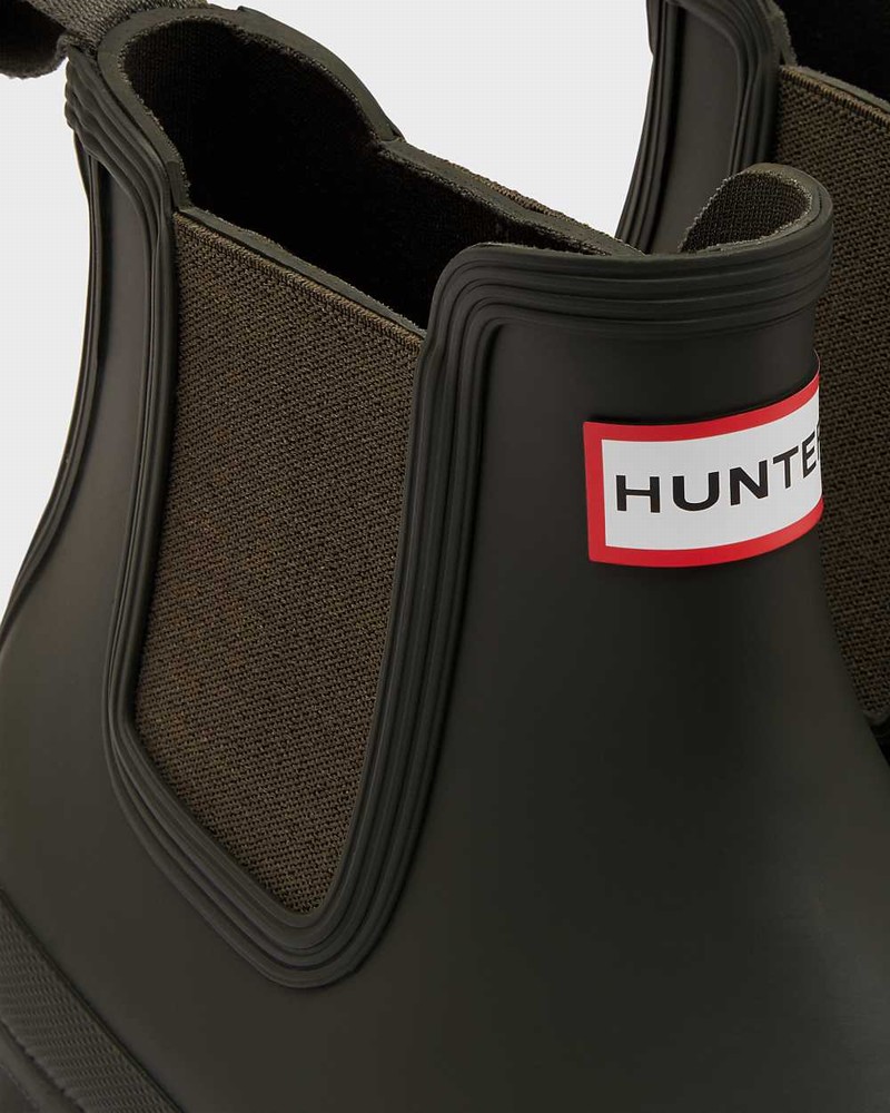 Botas Chelsea Hunter Original Masculino Verde Oliva | 366134037