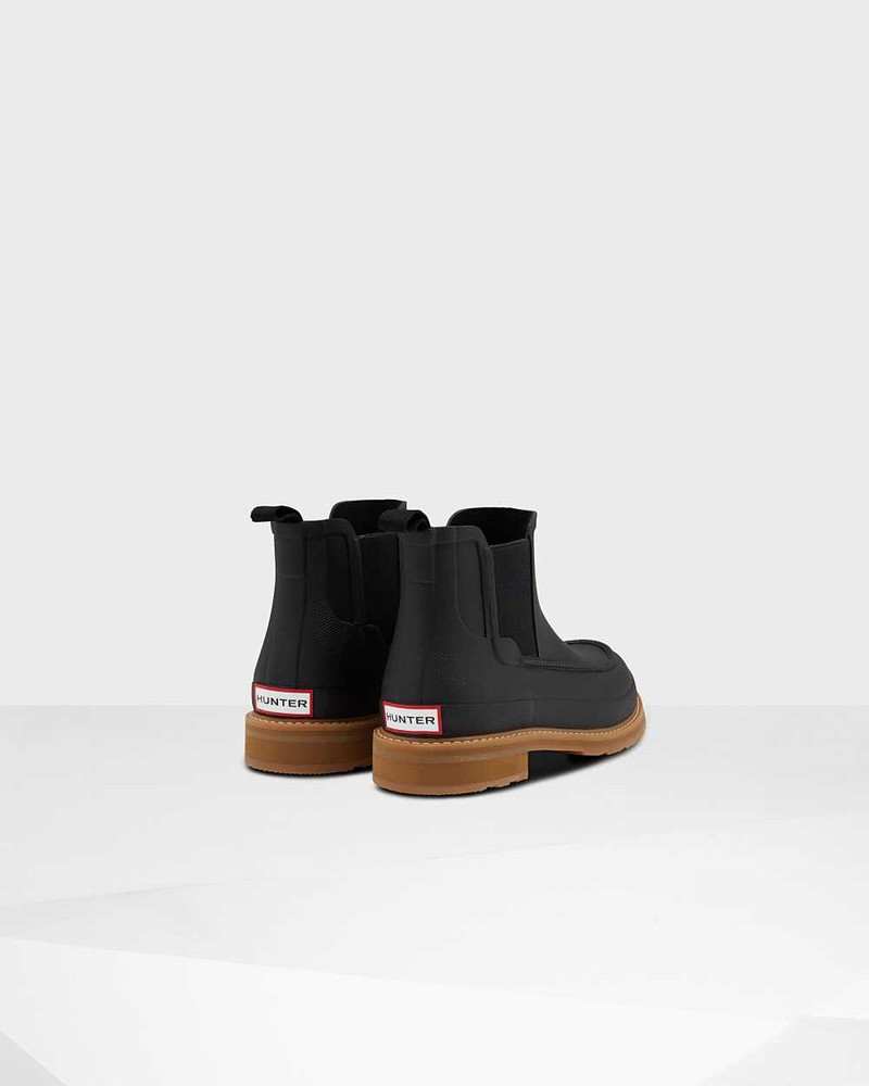 Botas Chelsea Hunter Original Moc Toe Masculino Pretas | 274336030