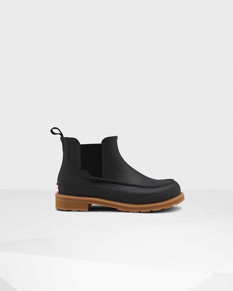 Botas Chelsea Hunter Original Moc Toe Masculino Pretas | 274336030