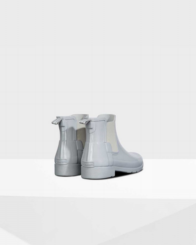 Botas Chelsea Hunter Refined Slim Fit Feminino Cinzentas | 77225109
