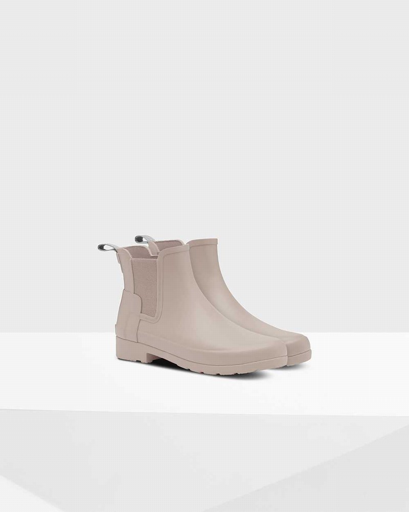 Botas Chelsea Hunter Refined Slim Fit Feminino Cinzentas | 793441872