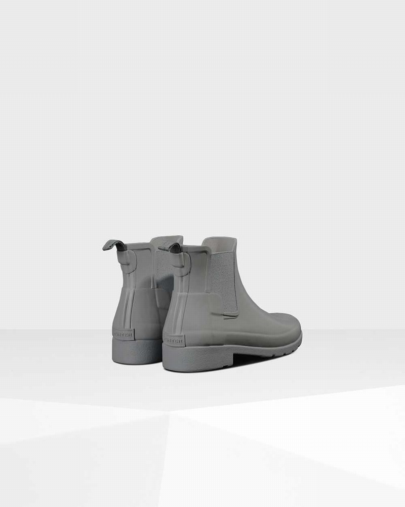 Botas Chelsea Hunter Refined Slim Fit Feminino Cinzentas | 124702081