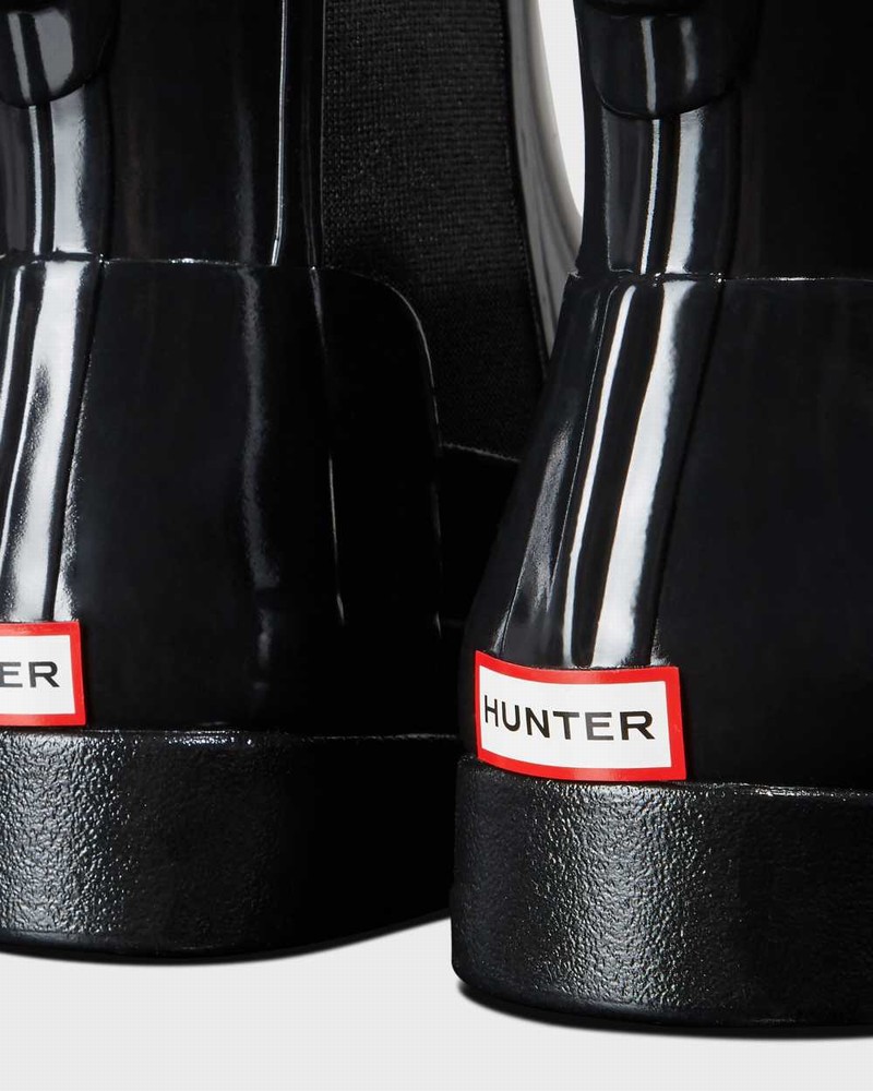 Botas Chelsea Hunter Refined Slim Fit Feminino Pretas | 687341519