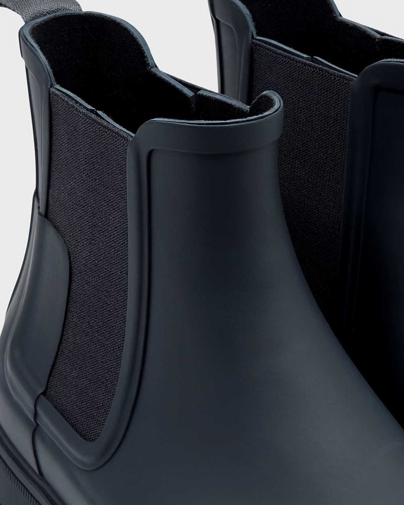 Botas Chelsea Hunter Refined Slim Fit Masculino Azul Marinho | 785979659