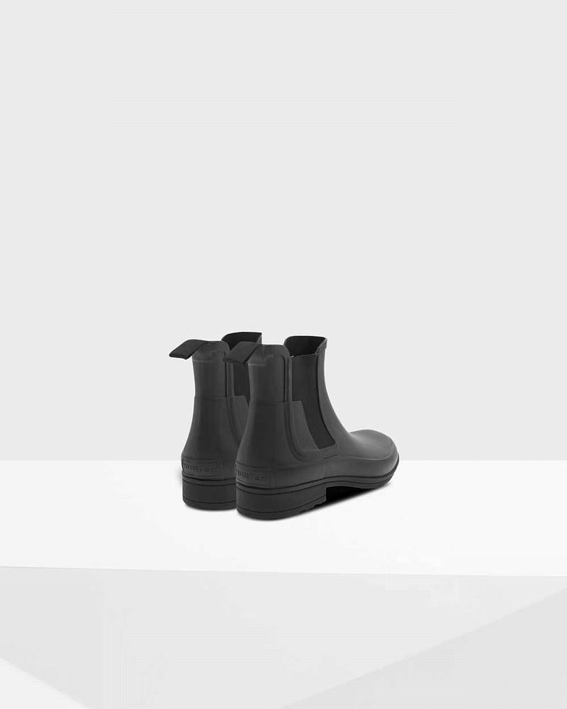 Botas Chelsea Hunter Refined Slim Fit Masculino Pretas | 180312206