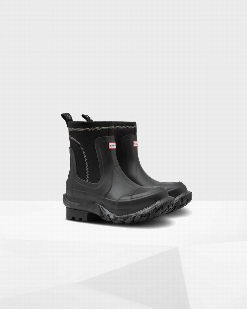 Botas Chelsea Hunter Stella McCartney x Masculino Pretas | 613277325