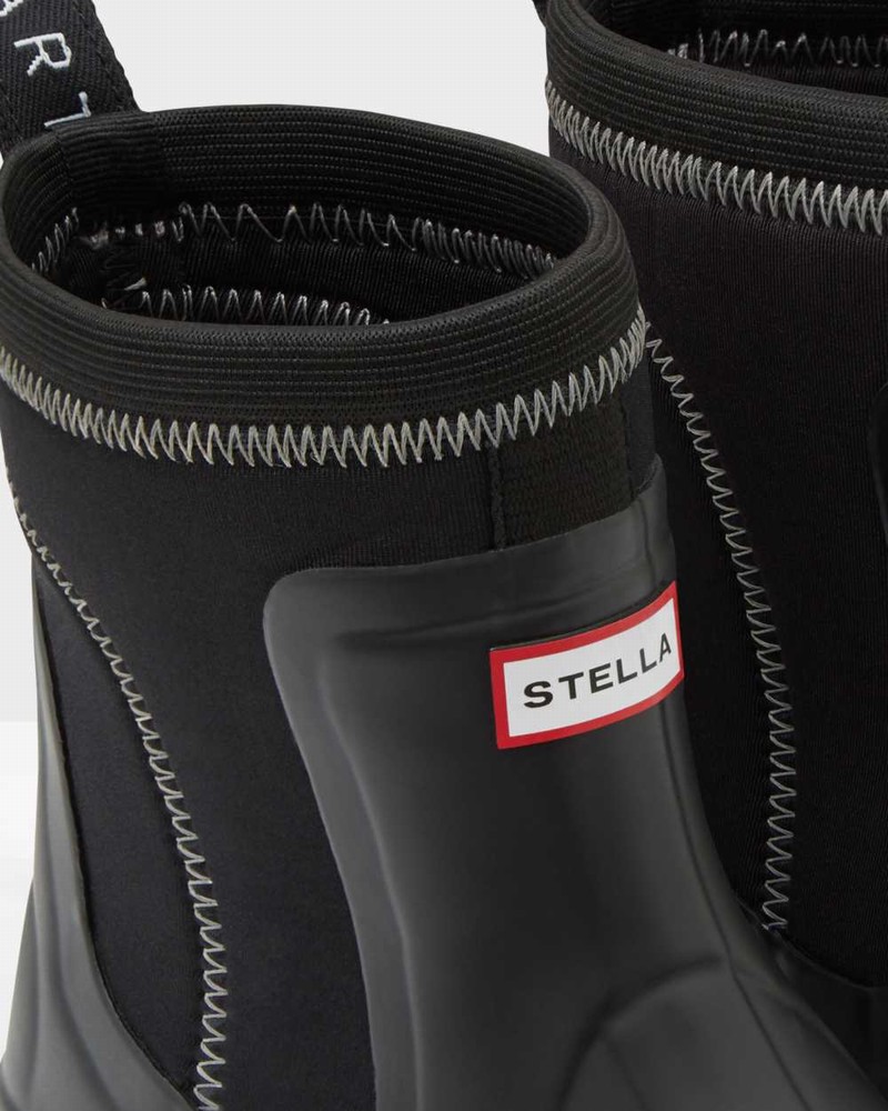 Botas Chelsea Hunter Stella McCartney x Masculino Pretas | 613277325