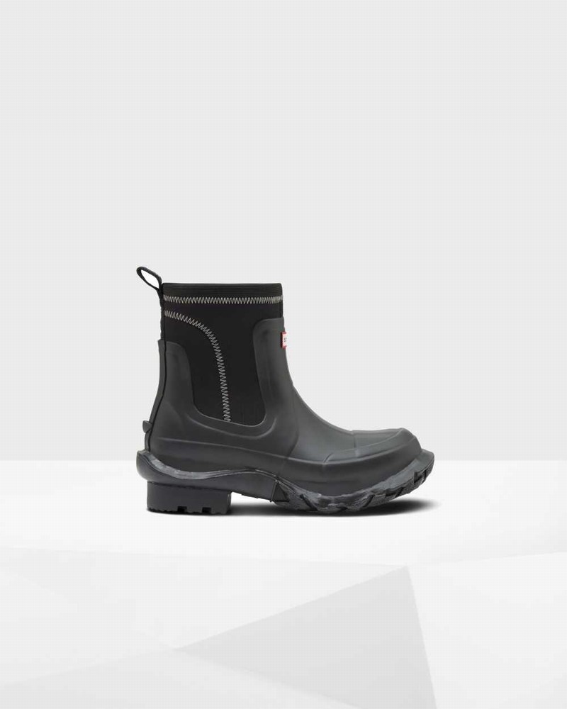 Botas Chelsea Hunter Stella McCartney x Masculino Pretas | 613277325