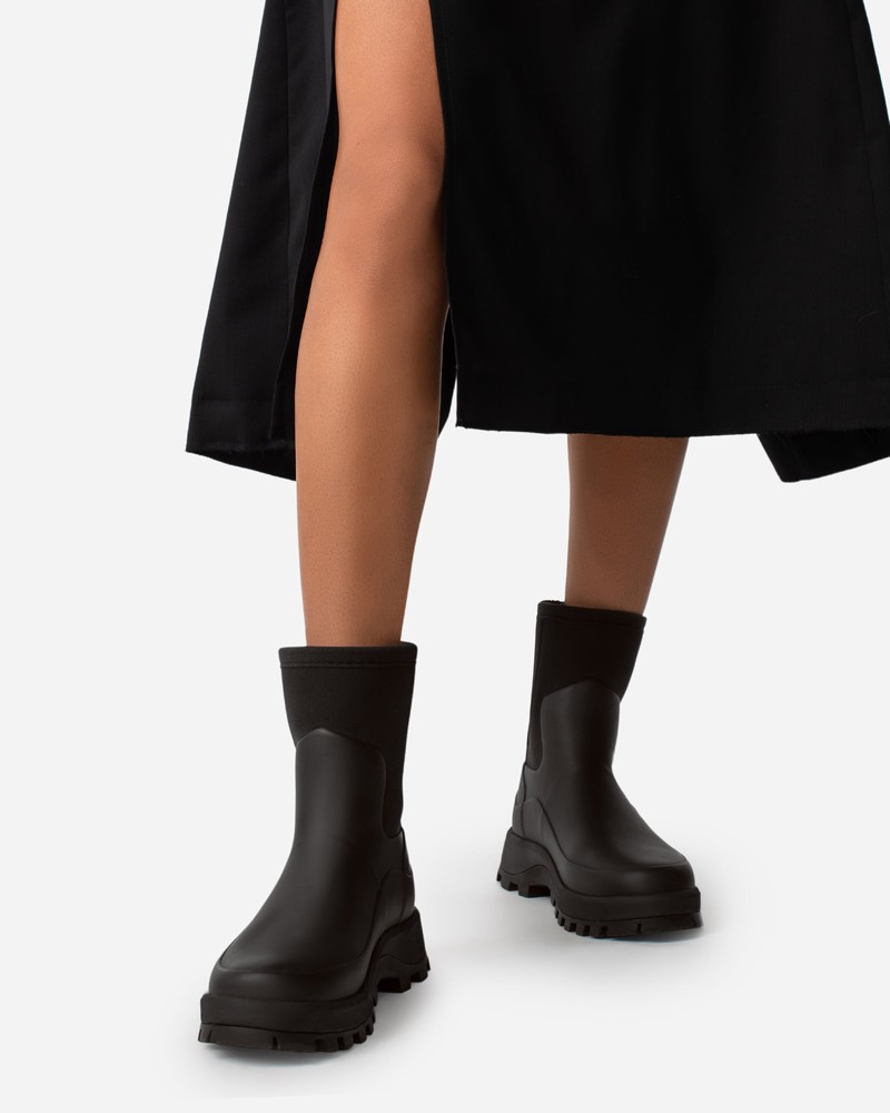 Botas Curtas Hunter City Explorer Neoprene Feminino Pretas | 801382394