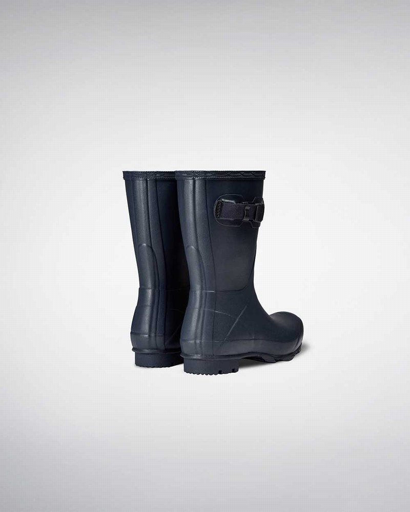 Botas Curtas Hunter Norris Field Short Feminino Azul Marinho | 347242009