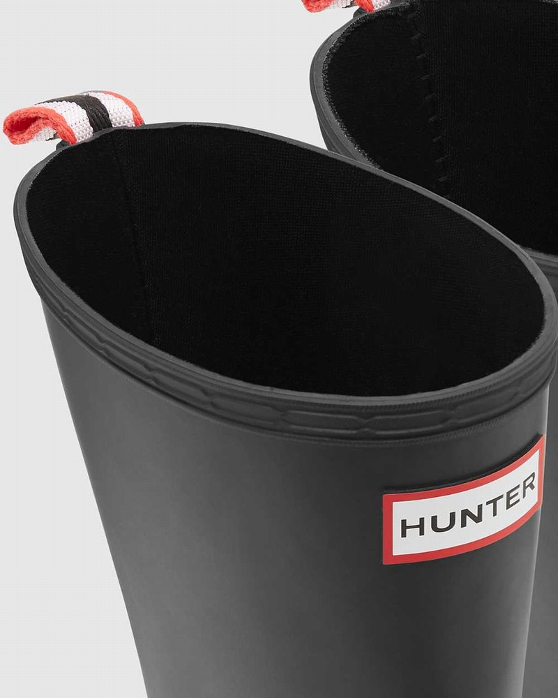 Botas Curtas Hunter Original Play Mid-Height Masculino Pretas | 148097274