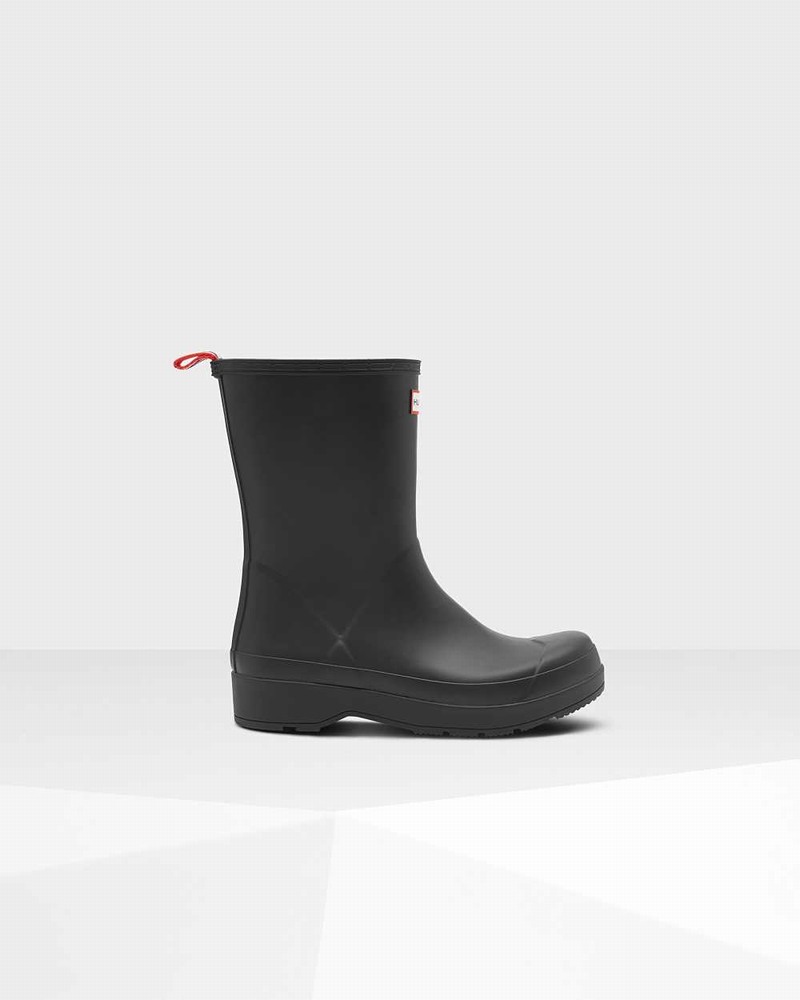 Botas Curtas Hunter Original Play Mid-Height Masculino Pretas | 148097274
