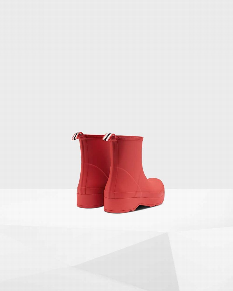 Botas Curtas Hunter Original Play Short Masculino Vermelhas | 571538925
