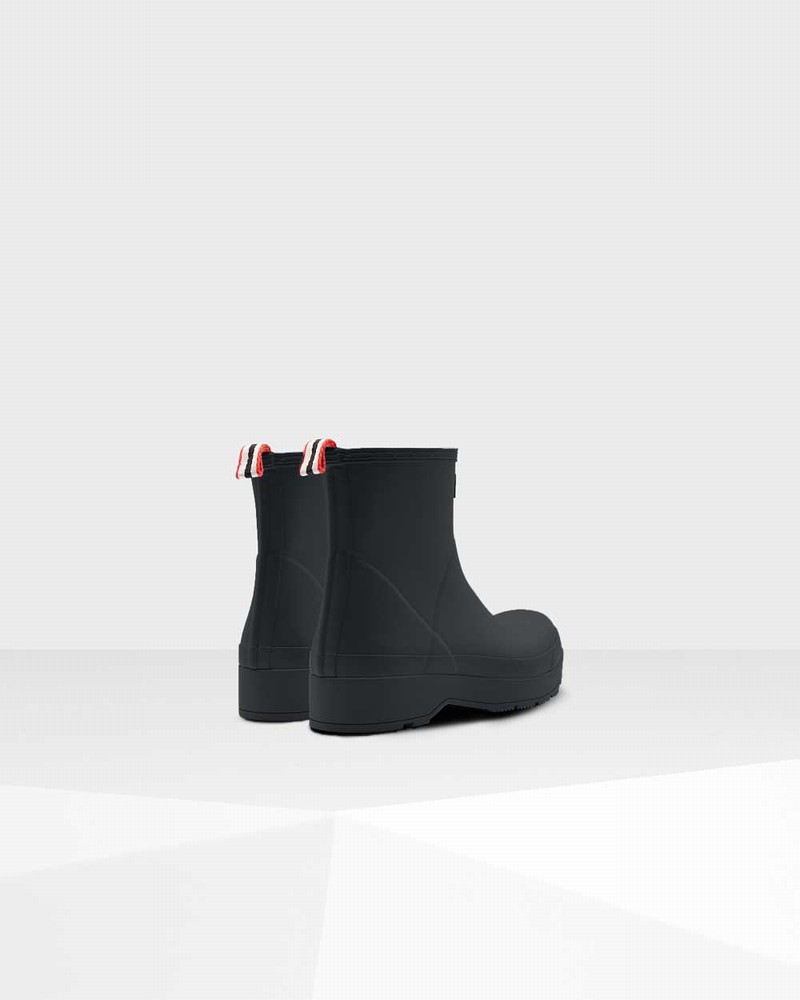 Botas Curtas Hunter Original Play Short Masculino Pretas | 418313273