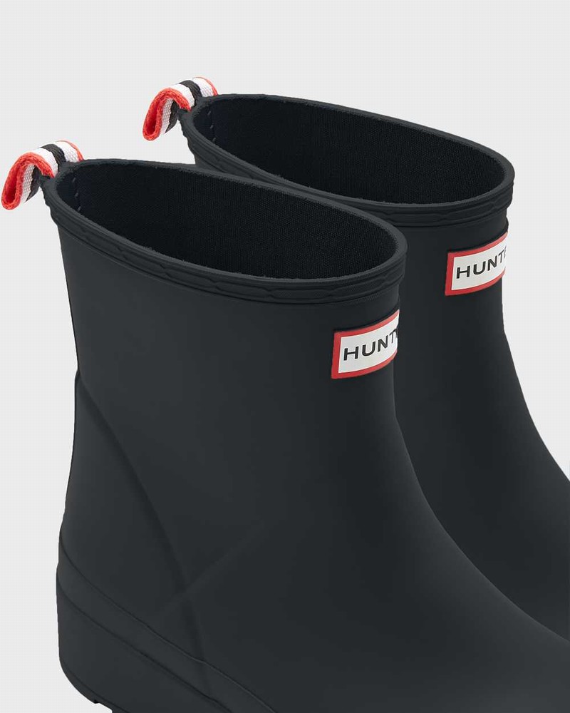 Botas Curtas Hunter Original Play Short Masculino Pretas | 418313273