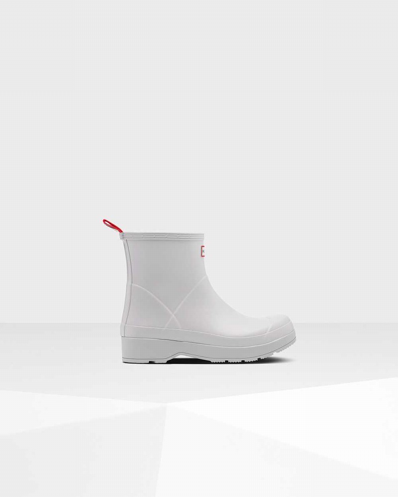 Botas Curtas Hunter Original Play Short Masculino Cinzentas | 68735532