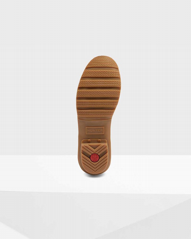 Botas Curtas Hunter Original Short Exploded Logo Texture Mid-Calf Feminino Pretas | 114693471