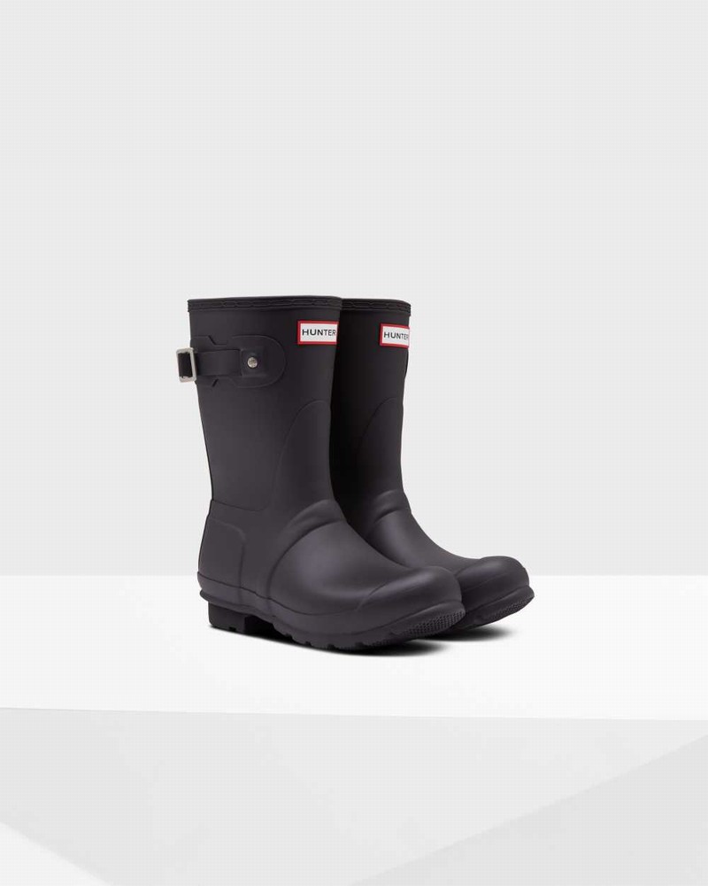 Botas Curtas Hunter Original Short Insulated Feminino Pretas | 226416748