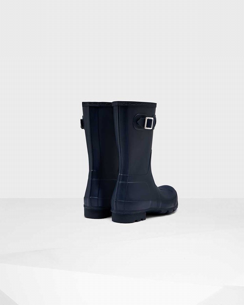 Botas Curtas Hunter Original Short Masculino Azul Marinho | 386254348