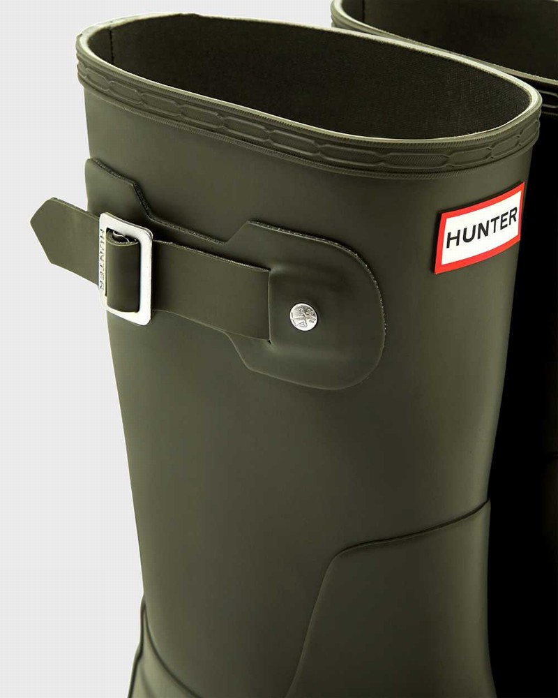 Botas Curtas Hunter Original Short Masculino Verde Oliva | 209846070