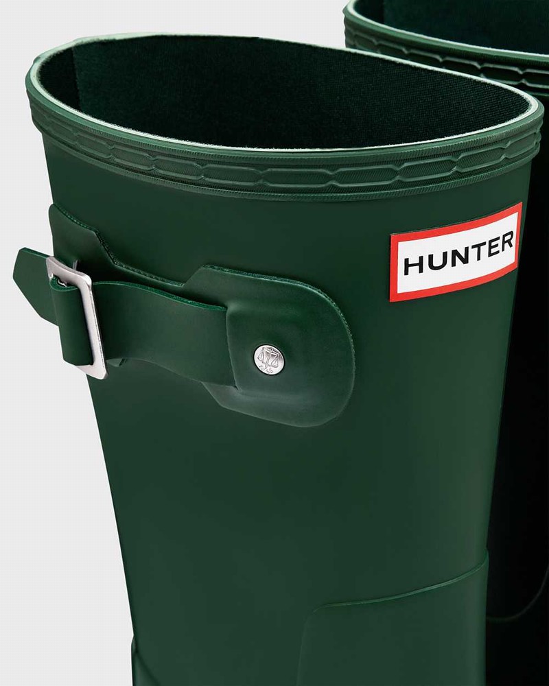 Botas Curtas Hunter Original Short Masculino Verdes | 688211699