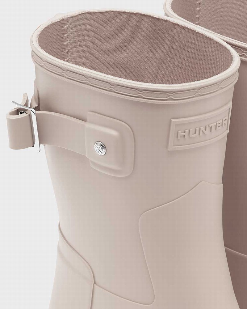 Botas Curtas Hunter Refined Slim Fit Short Feminino Cinzentas | 523863246
