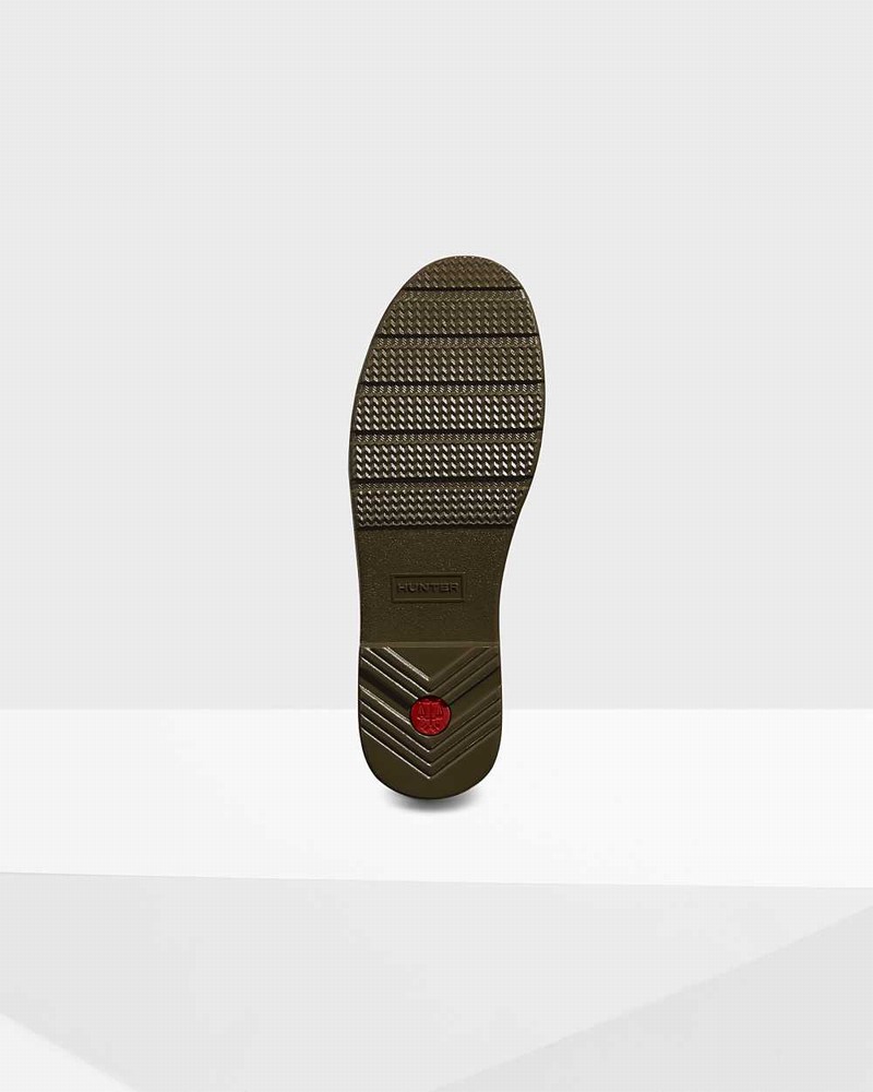 Botas Curtas Hunter Refined Slim Fit Short Mid-Calf Feminino Verde Oliva | 776388009