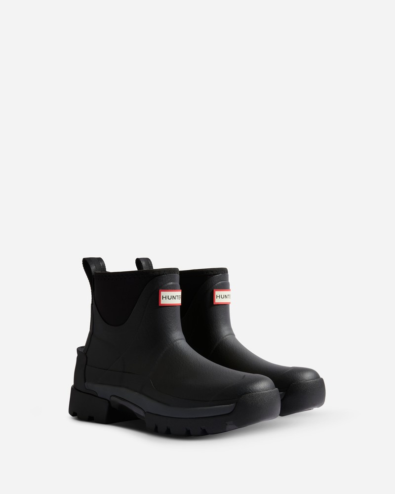 Botas Hunter Balmoral Chelsea Neoprene Hybrid Feminino Pretas | 808584889