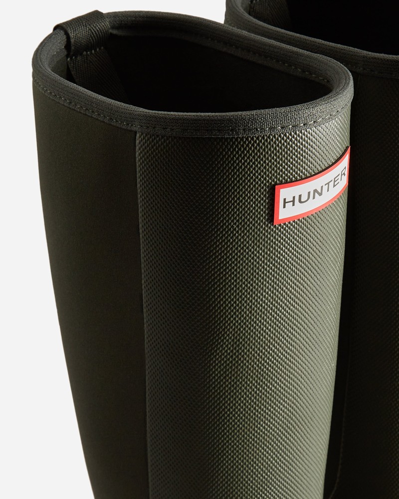 Botas Hunter Balmoral Tall Neoprene Hybrid Feminino Verdes | 716488798