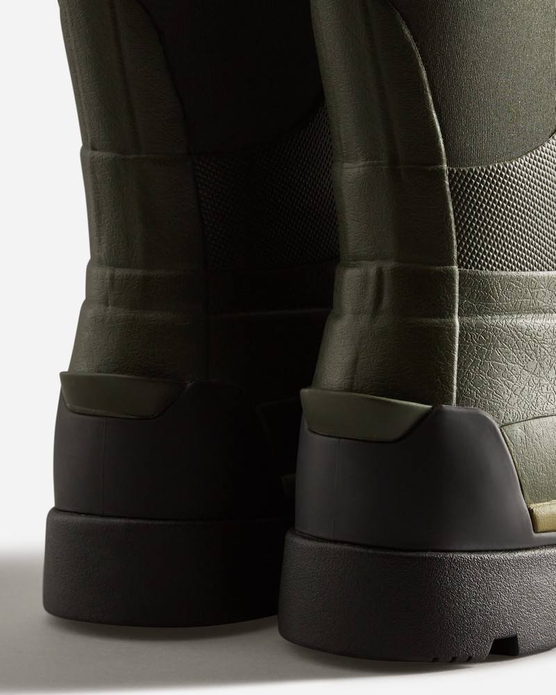 Botas Hunter Balmoral Tall Neoprene Hybrid Feminino Verdes | 716488798