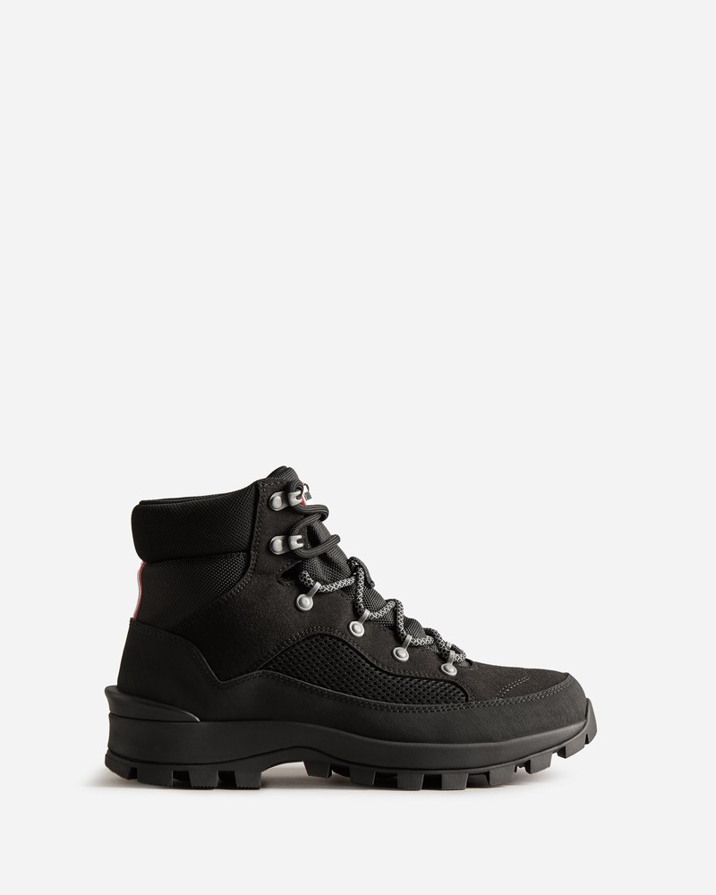 Botas Hunter Explorer Insulated Lace-Up Commando Feminino Pretas | 999552584