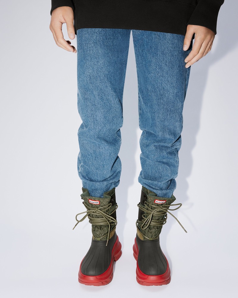 Botas Hunter High Duck Masculino Verde Oliva | 470815436