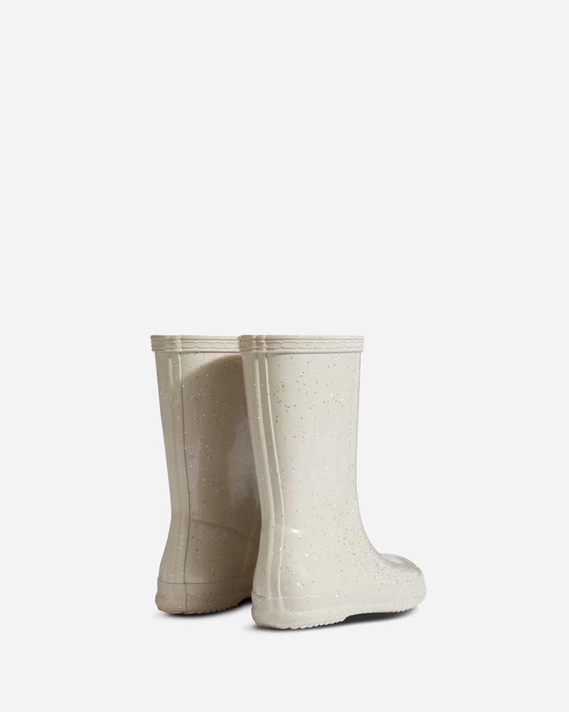 Botas Hunter Original First Classic Giant Glitter Criança Branco | 154270589