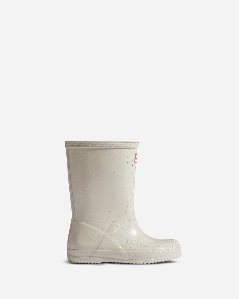 Botas Hunter Original First Classic Giant Glitter Criança Branco | 154270589