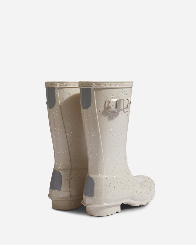Botas Hunter Original Giant Glitter Criança Branco | 383922693