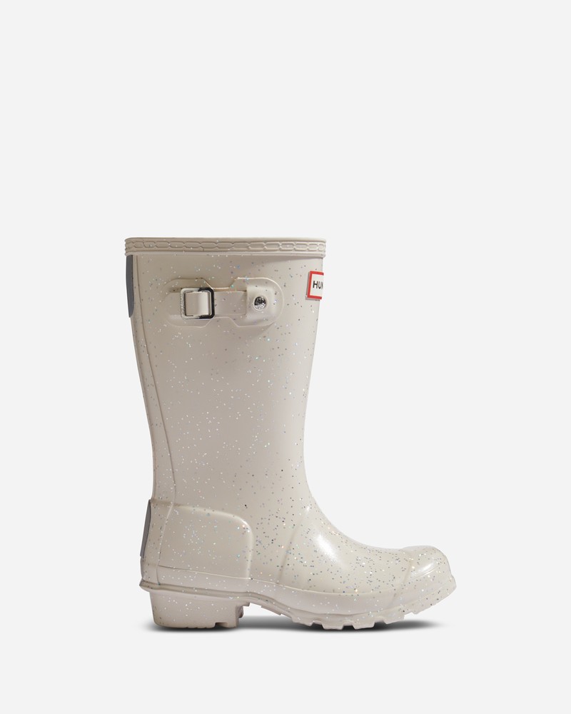Botas Hunter Original Giant Glitter Criança Branco | 383922693