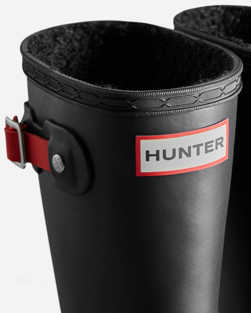 Botas Hunter Original Insulated Criança Pretas | 96664765