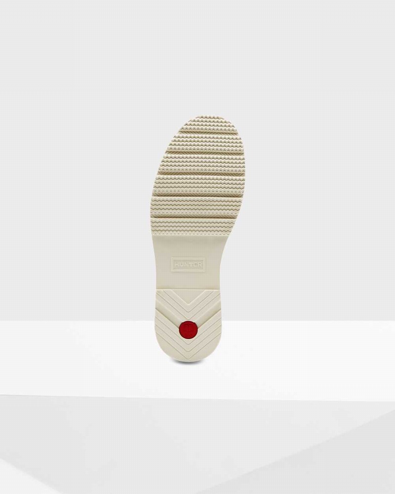 Botas Hunter Original Play Short Exploded Logo Mid-Calf Feminino Branco | 6913358
