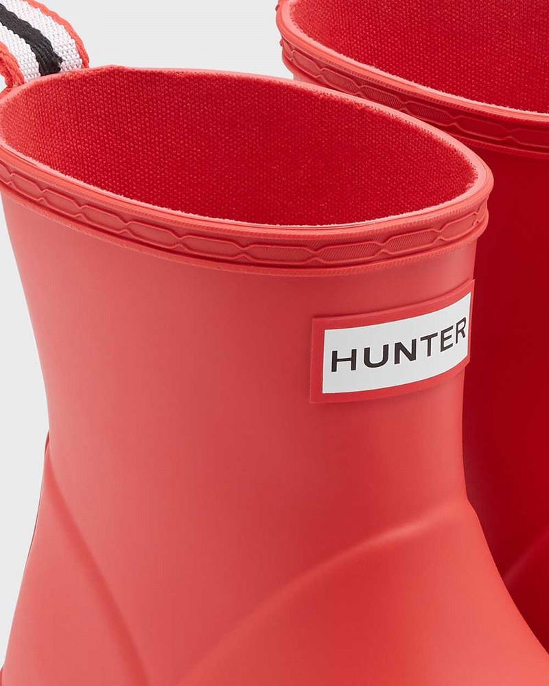 Botas Hunter Original Play Short Mid-Calf Feminino Vermelhas | 559731597