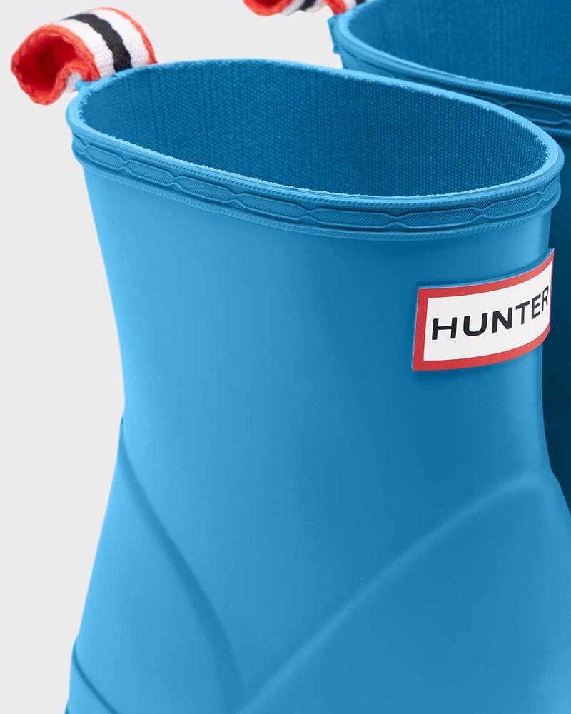 Botas Hunter Original Play Short Mid-Calf Feminino Azuis | 209394283